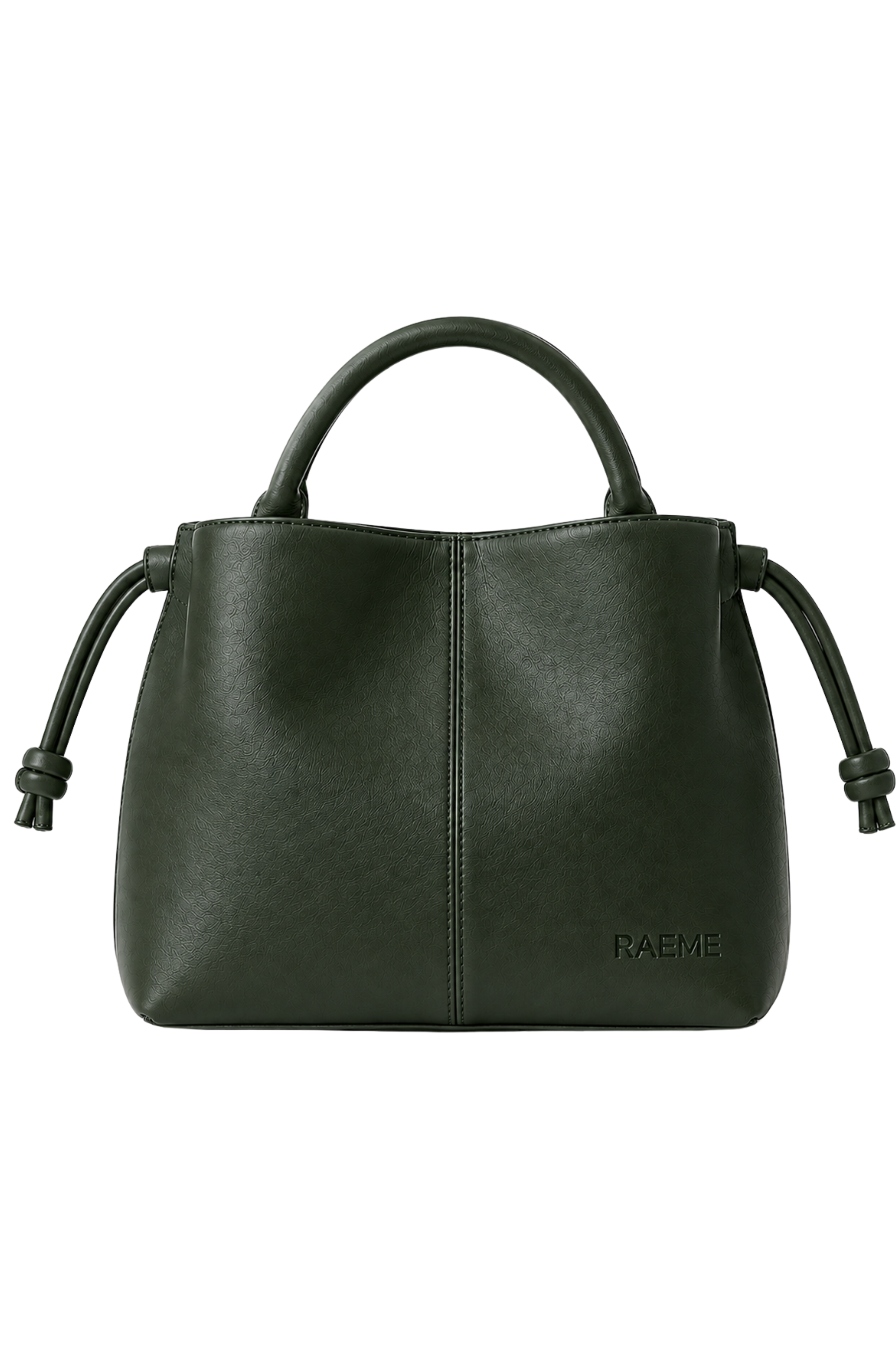 RAEME Mere Leather Handbag in Dark Green (Preorder)