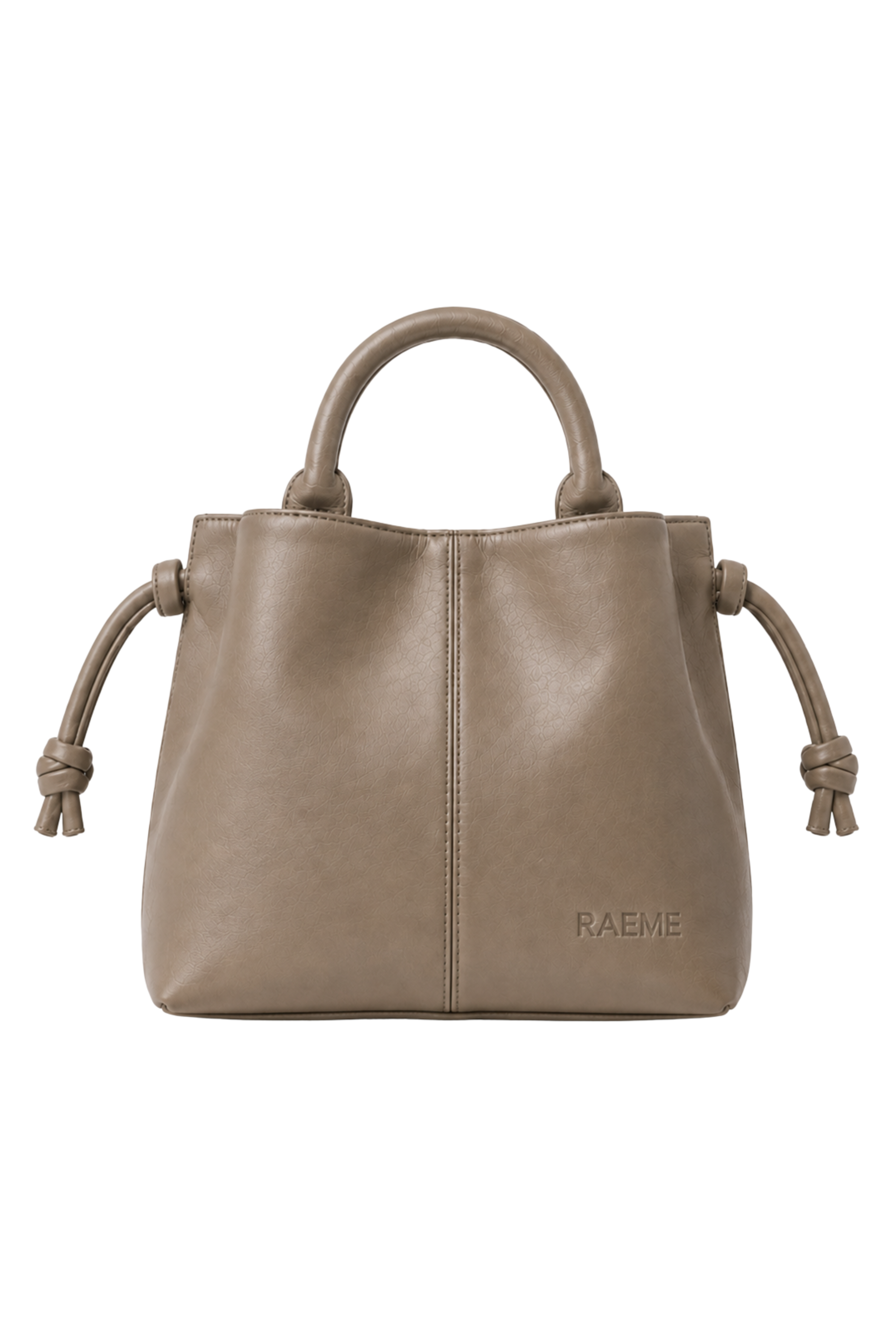 RAEME Mere Leather Handbag in Taupe (Preorder)