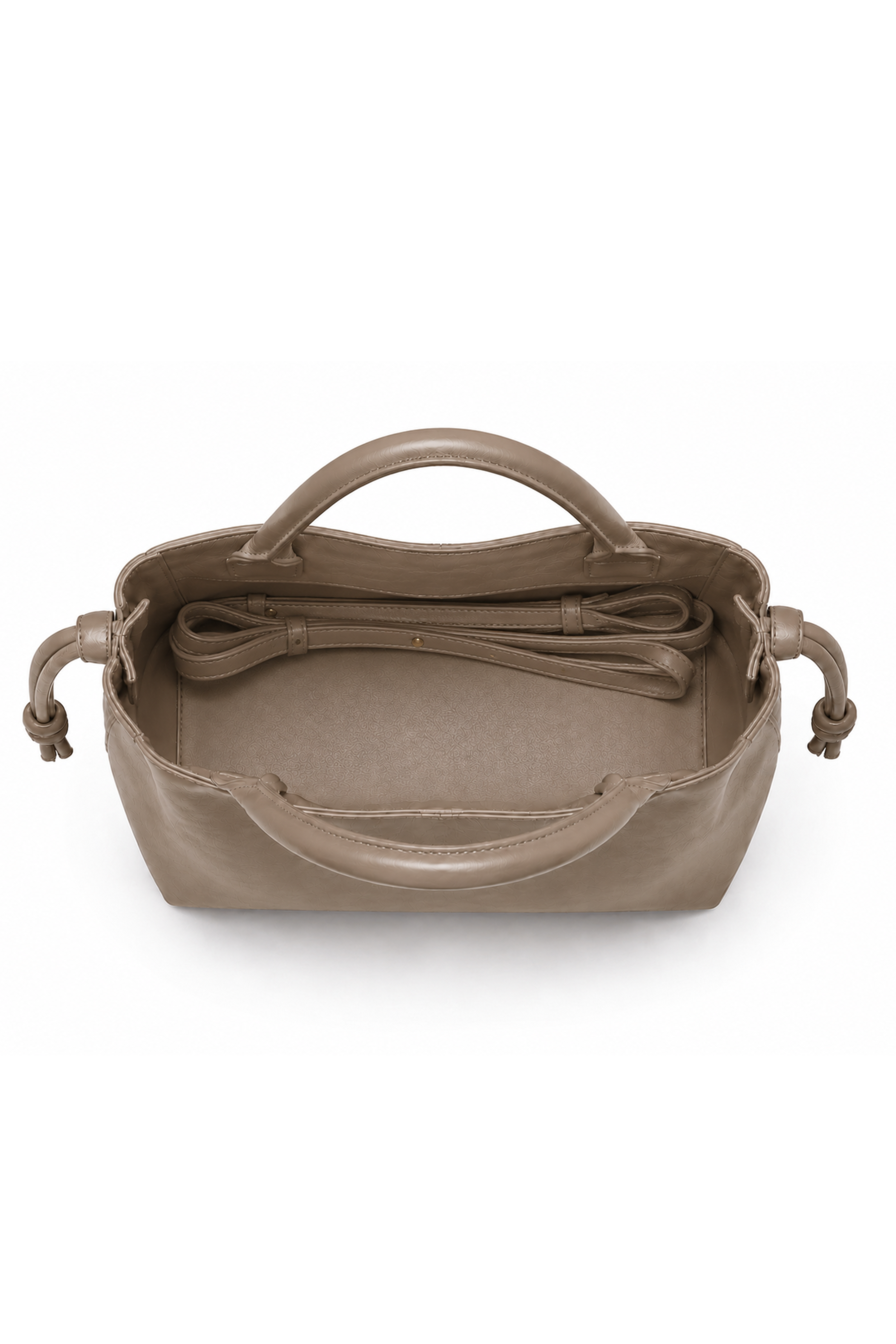 RAEME Mere Leather Handbag in Taupe (Preorder)