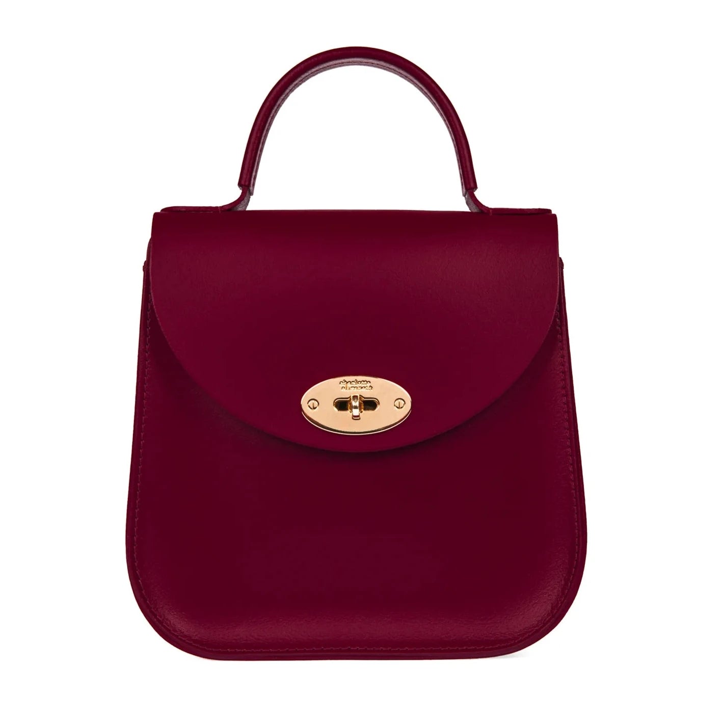 The Original Bloomsbury | Leather Crossbody Handbag in Oxblood